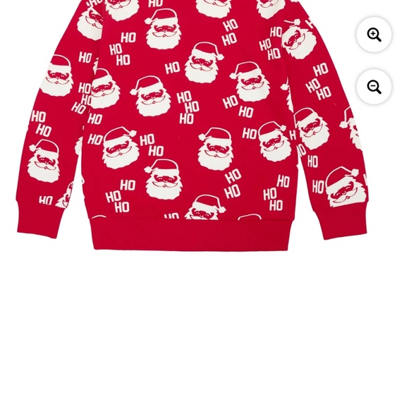 Holiday Time Boys Red Sweatshirt Size LH NWT - Picture 4 of 5